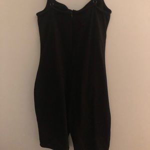Black biker Jumpsuit